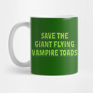 Save the Giant Flying Mug